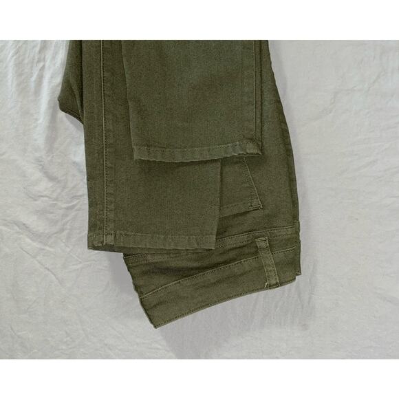 Prana Kara Lightweight 5-Pocket Stretch Organic Cotton Jeans. Olive, Women's 27. - Picture 4 of 9